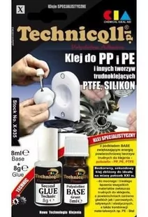 Tytan Technicqll do PP PE i PTFE 8 g + 8 ml - Kleje i inne preparaty budowlane - miniaturka - grafika 1