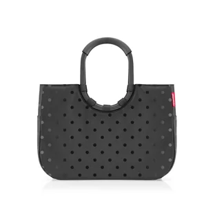 Torba LOOPSHOPPER L FRAME, glossy dots black, Reisenthel - Torby i wózki na zakupy - miniaturka - grafika 1