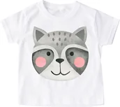 Koszulki dla dziewczynek - Koszulka dla dziecka twarz3 - miniaturka - grafika 1