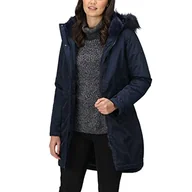 Kurtki damskie - Regatta Damska kurtka Lyanna wodoodporna, oddychająca parka - czarna - miniaturka - grafika 1