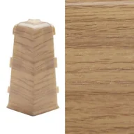 Listwy przypodłogowe - Arbiton Narożnik zewnętrzny do listwy LARS (1 sztuka) dąb złoty - miniaturka - grafika 1