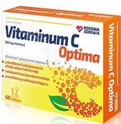 Witaminy i minerały - SILESIAN PHARMA SP ZOO Rodzina Zdrowia Vitaminum C optima x 60 tabl - miniaturka - grafika 1