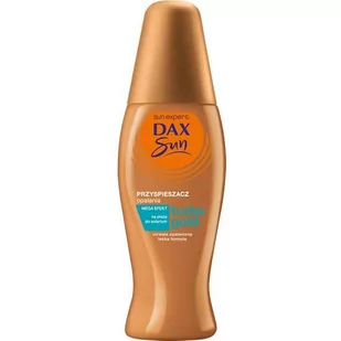 Dax Sun  Przyspieszacz opalania Turbo Gold 150ml - Balsamy i kremy do opalania - miniaturka - grafika 1