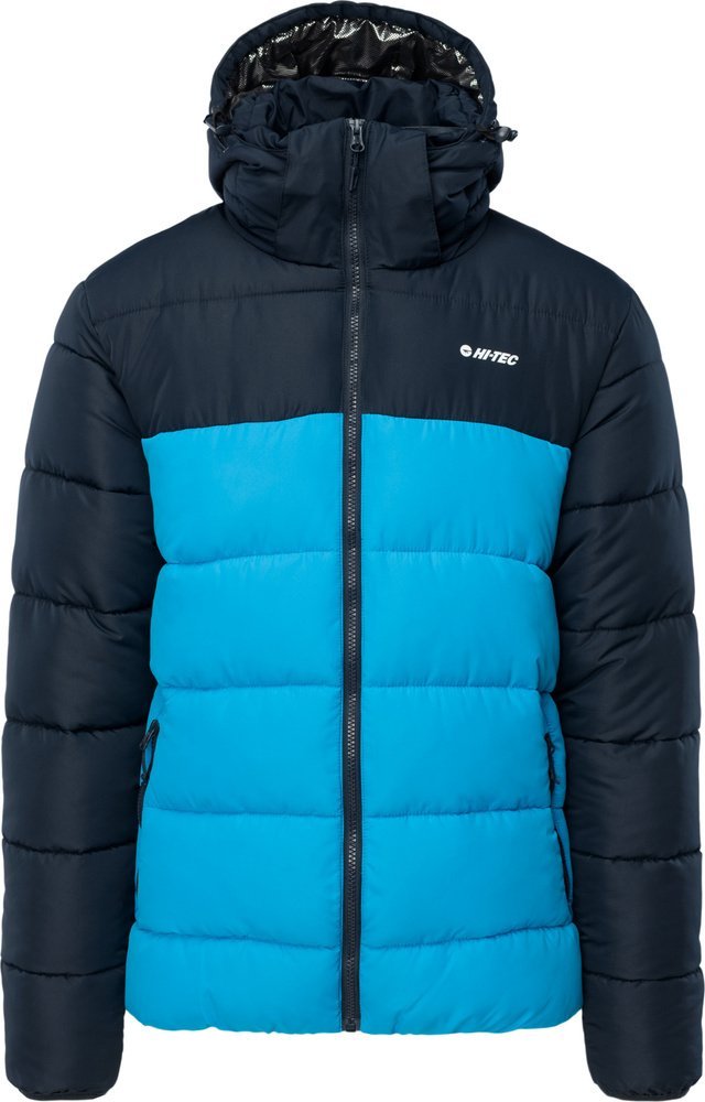 Kurtka męska hitec Męska Kurtka Zimowa Pikowana Varmi Ii dark grey melange rozmiar XL