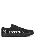 Trampki męskie - Kappa Trampki YL201413 Czarny - miniaturka - grafika 1
