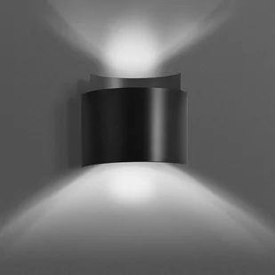 Emibig Volta kinkiet 1-punktowy czarny 945/2 945/2 - Lampy ścienne - miniaturka - grafika 1