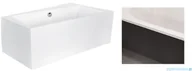 Obudowy do wanien - Besco Obudowa do wanny czarny mat Infinity 160x100 P/L #OAI-160-NSC - miniaturka - grafika 1
