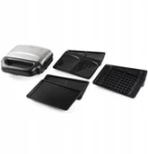 Opiekacze - Domo DO9290C opiekacz do kanapek 3w1 inox - miniaturka - grafika 1