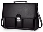 Teczki i aktówki - Solome, Aktówka, Wexford, czarna - miniaturka - grafika 1