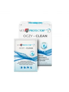 JM SANTE vet protector oczy-clean 20szt - Pielęgnacja uszu i oczu zwierząt - miniaturka - grafika 1