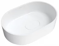 Umywalki - Omnires Cadence M+ Umywalka nablatowa 62x42 cm biały mat CADENCE620BM - miniaturka - grafika 1