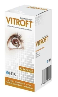 VERCO Vitroft 90 Kapsułek - Wzrok i słuch - miniaturka - grafika 1