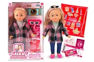 Lalki dla dziewczynek - Artyk, Lalka Natalia Podróżniczka 41 cm - miniaturka - grafika 1
