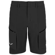 Spodenki męskie - Męskie szorty Salewa Puez Dst M Cargo Shorts Rozmiar: XL / Kolor: czarny - miniaturka - grafika 1