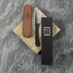 Kanetsune Shirogami#2 Nóż Kiridashi 65 mm prosty - Noże kuchenne - miniaturka - grafika 2