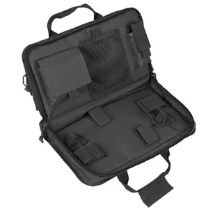Mil-Tec - Pokrowiec Tactical Pistol Case - Duży - Czarny - 16194402 - Kabury i pokrowce - miniaturka - grafika 3