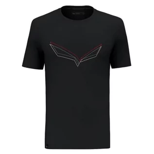 Koszulki męskie - Salewa Męski T-Shirt Pure Eagle Frame Dry (1 opakowanie) - grafika 1