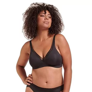 Sloggi Body Adapt Twist T-Shirt Bra wyściełany biustonosz, czarny, XS Plus - Biustonosze - miniaturka - grafika 1