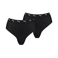 Spodnie damskie - PUMA Damskie spodnie sportowe typu stringi, czarne, rozmiar XS, czarny, XS - miniaturka - grafika 1