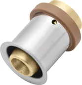 Łączniki, trójniki, kształtki - Kan Press Zaślepka mosiężna 25 mm - miniaturka - grafika 1