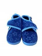Buty dla dziewczynek - Playshoes Kapcie Dziecięce Niebieskie 20- 21 1Sdl - miniaturka - grafika 1