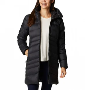 Damski płaszcz z puchem naturalnym COLUMBIA Autumn Park Down Mid Jacket - czarny - Płaszcze damskie - miniaturka - grafika 1