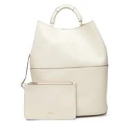 Torebki damskie - Torebka Furla WB01786-BX3169-3767S-1-007-20-BG-B Biały - miniaturka - grafika 1
