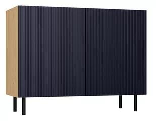 KOMODA KAMA 2 DRZWI SLIM - ARTISAN/GRANAT - Komody - miniaturka - grafika 1