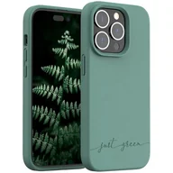 Etui i futerały do telefonów - Etui JUST GREEN 100 Eco do Apple iPhone 14 Pro Zielony - miniaturka - grafika 1