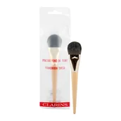 Pędzle do makijażu - Clarins pinceau fond de teint - miniaturka - grafika 1