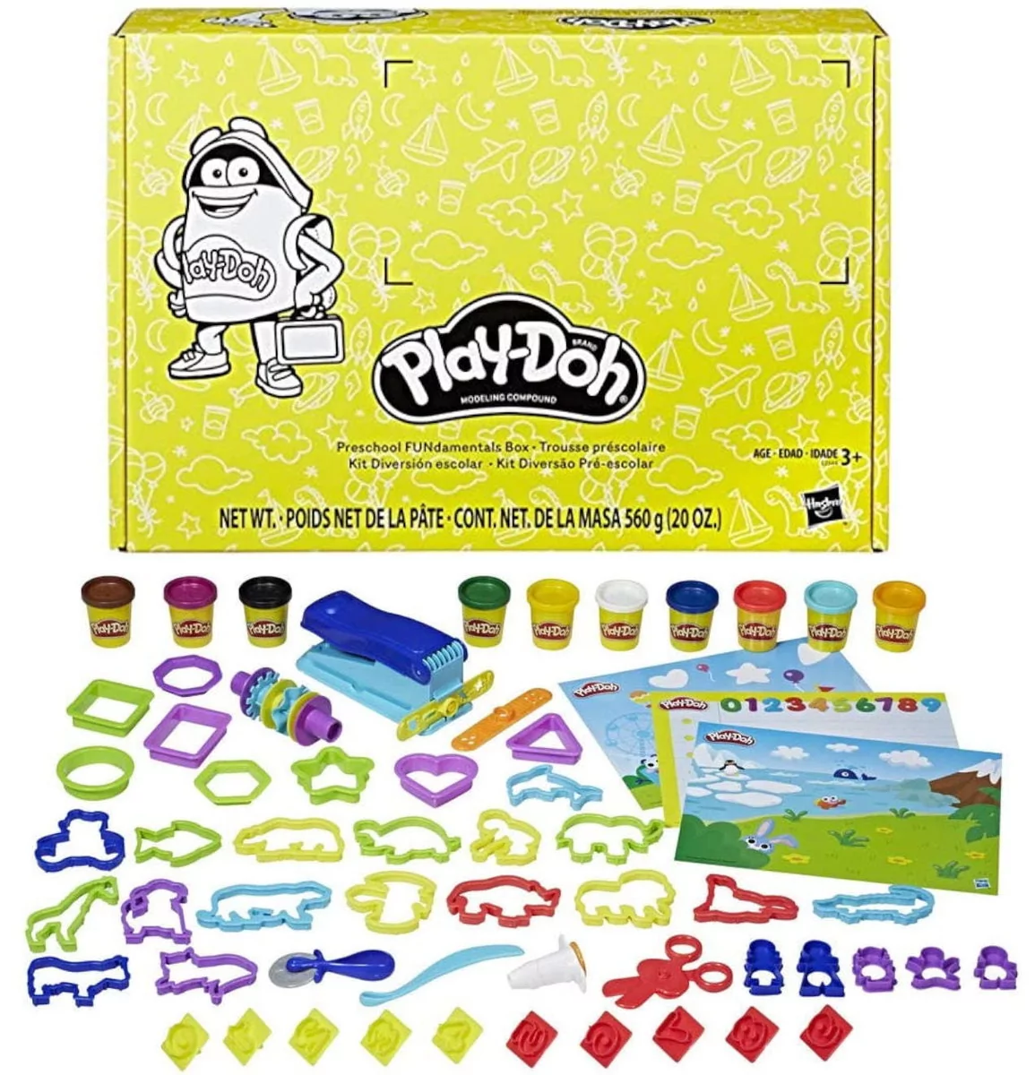 Hasbro Play-Doh Ciastolina Zestaw Przedszkolaka 3+