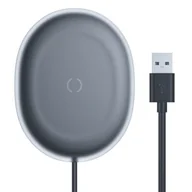 Ładowarki do telefonów - Baseus Jelly Smukła ładowarka indukcyjna bezprzewodowa Qi 15W z kablem Type-C WXGD-0Y - miniaturka - grafika 1