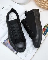 Moda i Uroda OUTLET - Royalfashion Damskie klasyczne sznurowane trampki Seleas-38 - miniaturka - grafika 1