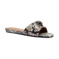 Klapki i japonki damskie - Kurt Geiger Skórzane klapki KENSINGTON - miniaturka - grafika 1