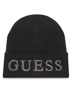 Czapki damskie - Guess Czapka AW5398 POL01 Czarny - miniaturka - grafika 1