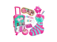 Lalki dla dziewczynek - Barbie Akcesoria dla dzieci, z mini-walizką (Zestaw piżama party) - miniaturka - grafika 1