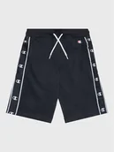 Spodenki damskie - Champion Szorty sportowe 306324 Czarny Regular Fit - miniaturka - grafika 1