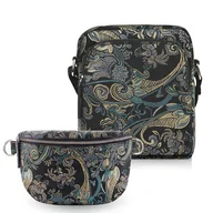 Nerki - Saszetka nerka damska skórzana t-36-g listonoszka damska t-63-g zestaw prezen - miniaturka - grafika 1