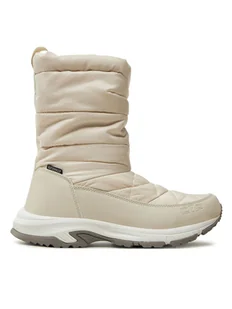 CMP Śniegowce Yakka Wmn Snow Boot Wp 3Q79846EO Écru - Śniegowce damskie - miniaturka - grafika 1