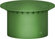 Szamba i oczyszczalnie ścieków - Pokrywa tworzywowa teleskopowa DN600 MAXI kl.A15 (1.5T), do oczyszczalni biologicznej ONE2CLEAN oraz szamba CARAT, kolor zielony - miniaturka - grafika 1