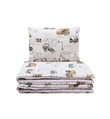 Pościel dla dzieci - Pościel bawełniana z wypełnieniem 100x135cm Plac B - miniaturka - grafika 1