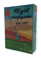 Wróżbiarstwo i radiestezja - Karty intuicyjne Myśl pozytywnie, Kris Carr (wydanie kieszonkowe) - miniaturka - grafika 1