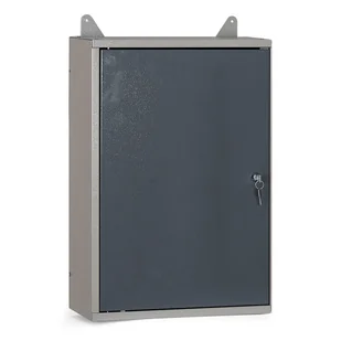 B2B Partner Szafka wisząca HOBBY III TC-001 RAL7040/7012 - Szafki biurowe - miniaturka - grafika 1