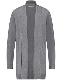 GERRY WEBER Edition Damska kurtka 93216-44727 z dzianiny, szary melanż, 34 - Kurtki damskie - miniaturka - grafika 1