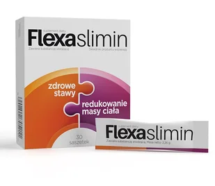 Aflofarm Flexaslimin, 30 saszetek - Odchudzanie i oczyszczanie - miniaturka - grafika 1