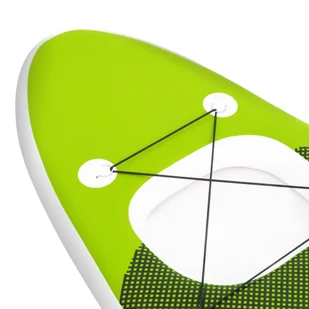 Nadmuchiwana deska SUP z akcesoriami, zielona, 330x76x10 cm Lumarko! - Deski SUP i akcesoria - miniaturka - grafika 8