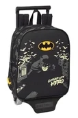 Plecaki - Safta Plecak z wózkiem Batman Hero 22X28X10cm, wielokolorowy, standardowy (612269280), Wielobarwny - miniaturka - grafika 1