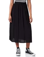 Spódnice - Vila VIPAYA HW Skirt/SU-NOOS spódnica talerzowa, czarna, 34 - miniaturka - grafika 1