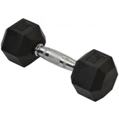 Hantle i ciężarki - EB FIT Hantla gumowa Hex 8 kg eb fit 5902431015200 - miniaturka - grafika 1