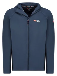 Canadian Peak Kurtka polarowa "Tugoodeak" w kolorze granatowym - Odzież trekkingowa męska - miniaturka - grafika 1